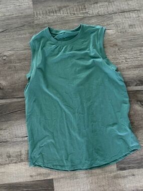 Nike oversized Sleeveless Crewneck Tank Top in Teal XS